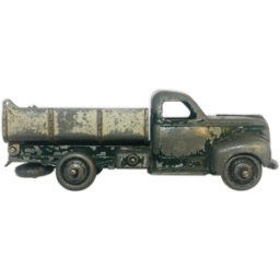 Dinky Toy Studebaker Benne gris 10x4x3