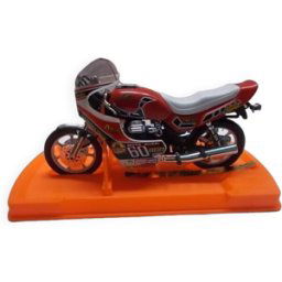 Moto miniature collection moto guzzi v65 lario carrera multicolore 7x20x12