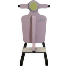 Vespa à bascule rose 24x70x55