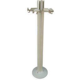 Porte manteaux vintage "planta" par castelli beige 38x12x162
