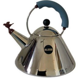 Bouilloire Alessi 9093 argent 28x22x24