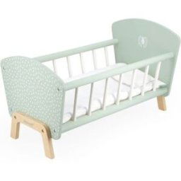 Janod Lit en bois Zen pour poupée