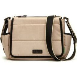 Babymel Sac à poussette Eco quilt beige