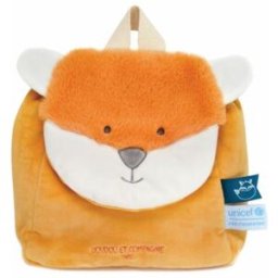 Doudou et Compagnie Sac à dos bébé UNICEF Renard