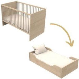 Sauthon mobilier Lit évolutif Little big bed Tokyo (70 x 140 cm)