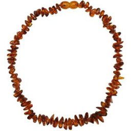 France Minéraux Collier Ambre Cognac - Pour Enfant