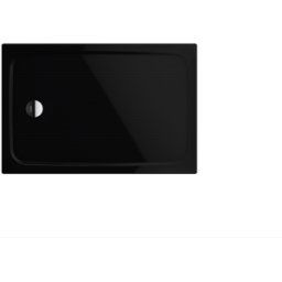 Kaldewei Cayonoplan douche 363047940701 75x150x2,5cm, avec support, antidérapant complet, noir
