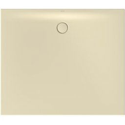 Bette BetteFloor Side zone de douche 3394-441PLUS 140x120cm, glacis, crème