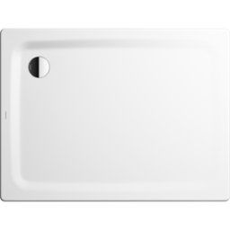 Kaldewei Superplan Classic receveur de douche 447748040711 75x90x2,5cm, avec support, blanc alpin mat