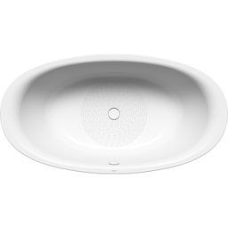 Kaldewei Ellipso bain duo 286230000001 190x100cm, ovale, antidérapant, blanc