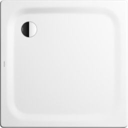 Kaldewei Superplan Classic receveur de douche 446947980711 90x90x2,5cm, support plat, sans effet/antidérapant, blanc alpin mat