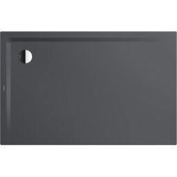 Kaldewei Superplan receveur de douche 382447982666 70x120cm, plat, support, Secure Plus, cool grey80