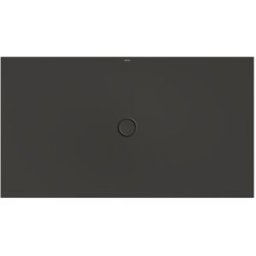 surface de douche Bette BetteFloor 5818-401T1 180x100cm, support de baignoire Mini , anthracite