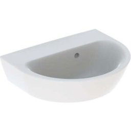 Geberit Renova Lave-mains 500495011 45 x 36 cm, blanc, sans trou pour robinetterie, avec trop-plein