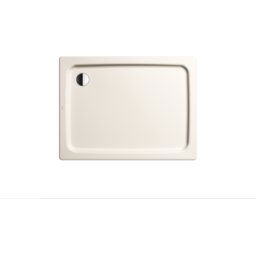 Kaldewei Duschplan douche 431548043231 70x120x6,5cm, avec support, effet perlant, pergamon