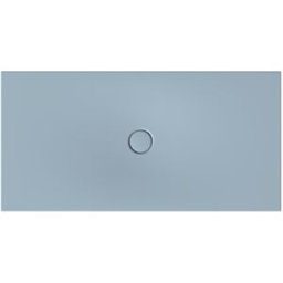 Bette BetteFloor surface de douche 5939-418T1 150x75cm, Mini support de bain, Blue satin