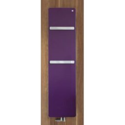 Zehnder Vitalo Bar radiateur design ZV101960A300000 VIP-190-060, 1890 x 600 mm, aluminium gris, raccordement central