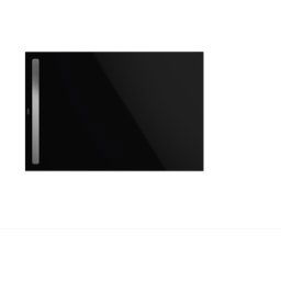 Kaldewei douche Nexsys 412446303701 effet perlant, noir, 100 x 140 x 2,6 cm, au Kaldewei Nexsys sol