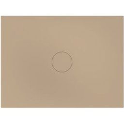 Bette BetteAir 7354-425AE,T2 1200 x 900 mm, grège, rectangle, acier au titane émaillé, avec support minimum