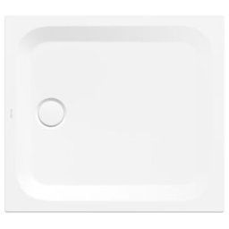 Bette BetteUltra douche 1660-441AR, PLUS 100x90x2,5cm, antidérapant / glacis, crème