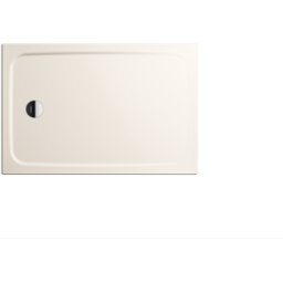 Kaldewei Cayonoplan douche 361647983231 80x100x1.8cm, avec support, effet perlant, pergamon