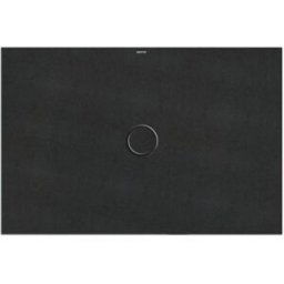 Bette BetteFloor surface de douche 1681-790PLUS 120x80cm, glaçure, Midnight