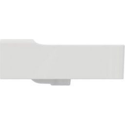 Ideal Standard vasque T378901 sans trou pour robinetterie, avec trop-plein, 600 x 450 x 165 mm, blanc