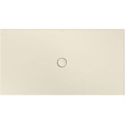 Bette BetteFloor surface de douche 5991-001PLUS 170x90cm, glaçure, pergamon