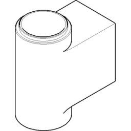 raccord Dornbracht 091103054-06 091103054 31,5 x 62 x 57 mm platine mat