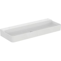Ideal Standard T3845MA sans trou pour robinetterie ni trop-plein, poli, 1200 x450 x 145 mm, blanc Ideal Plus