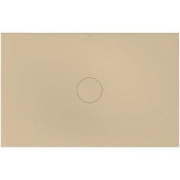 Bette BetteAir 7356-003AE,T2 1400 x 900 mm, beige bahama, rectangle, acier titane émaillé, avec support minimum