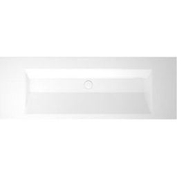 Bette Lavabo encastré BetteAqua A072-417HLW2 140x49,5cm, HLW2, noisette