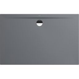 Kaldewei Superplan douche 352247980665 80x90cm, support receveur extra-plat, cool grey70