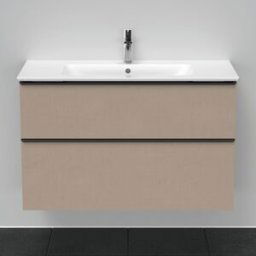 D-Neo Duravit vasque DE436307575 101 x 46,2 cm, Lin , 2000 , tiroir 2000 coulissant match2