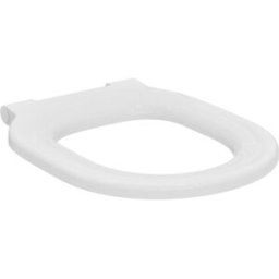 Ideal Standard Freedom anneau de WC E822601 Charnières en Inox , avec tampon coudé, blanc