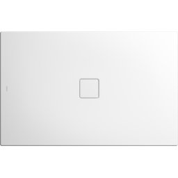 Kaldewei Conoflat zone de douche 467000010711 100x110cm, sans effet / antidérapant, blanc alpin mat