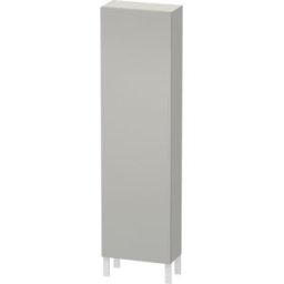 Duravit L-Cube LC1171L0707 50x24,3x176cm, porte à gauche, gris béton mat