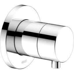 Keuco IXMO Comfort conversion 2 voies 59556011001 installation encastrée, ronde, chromée