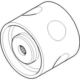 taille Dornbracht contrôle du volume du thermostat 092099004-00 chromé