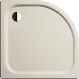 Kaldewei douche Zirkon 456700010728 80x100x3,5cm, coquillage crème mat