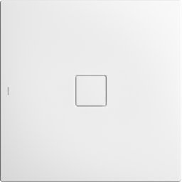 Kaldewei Conoflat zone de douche 466000010711 120x120cm, sans effet / antidérapant, blanc alpin mat
