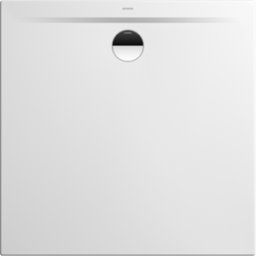 Kaldewei Superplan douche 353447982711 100x100cm, support de baignoire extra-plat, SEC, blanc alpin mat