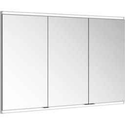 Keuco Royal Modular 2. 1930 miroir 800320120000300 1200 x 700 x 120 mm, 2000 douille, 2000 point double chargement USB, intégré dans le mur, 3 portes, DALI