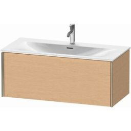 XViu Duravit vasque XV40350B112 101 x 39,7 x 48 cm, 2000 brossé, coulissant match1, champagne mat
