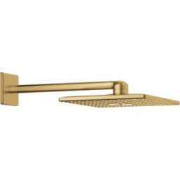 ensemble de douche de Rainshower Grohe 26479GN0 cool sunrise brossé, bras de douche 430 mm, 2 modes de jet