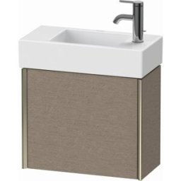 XViu Duravit vasque XV4232LB111 48,4x39,7x23,4 cm, gauche, chêne cachemire, 2000 , champagne mat