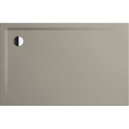 Kaldewei Receveur de douche Superplan xxl 385200013670 90x130x2,5cm, effet perlant , gris chaud50