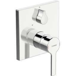 mitigeur Hansa Hansaronda 83843583 Hansabluebox , rosace carrée, chrome