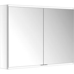 Keuco Royal Modular 2. 1930 miroir 800221100100300 1000 x 700 x 160 mm, 2000 douille, 2000 point double chargeur USB, l' extension de la paroi, deux portes, DALI