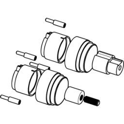 Extension Hansa 59913592 20 mm, pour thermostat